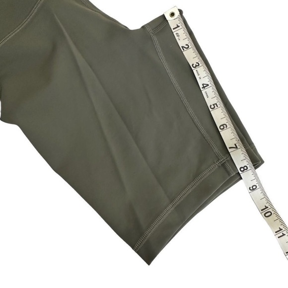 Lululemon Wunder Train High Rise Short 8" 6 Grey Sage Breathable Stretch - Picture 7 of 7